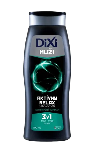 Dixi Muži Aktivní relax, sprchový gel 3v1 400ml