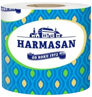 Toaletní papír Harmasan 1vr, 400 útr., délka 50m (1ks)