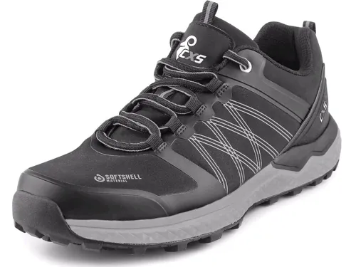Obuv CXS SPORT, polobotka, černo-šedá_(1)