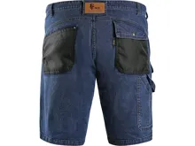 Kraťasy jeans CXS MURET, pánské, modro-černé_(2)