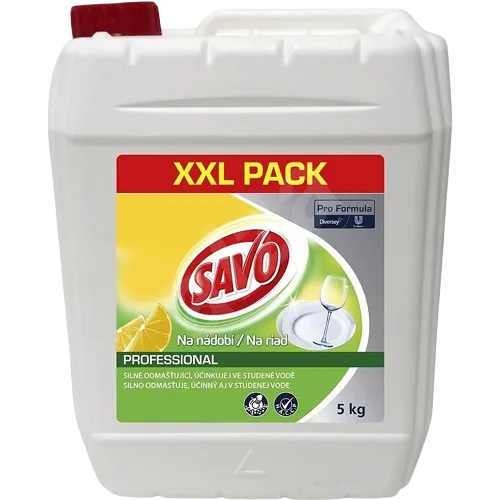 SAVO PROFESSIONAL na nádobí, XXL Pack, Citrusová vůně 5kg