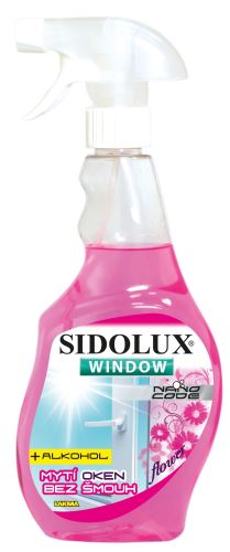 SIDOLUX WINDOW nano code flower 500ml čistič oken