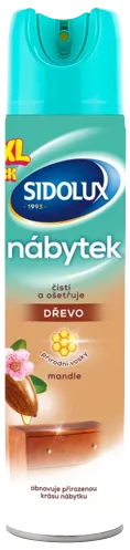 SIDOLUX NÁBYTEK DŘEVO mandle sprej XXL PACK 350 ml