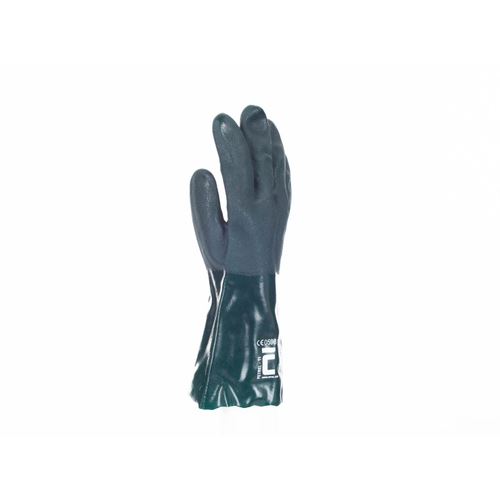 PETREL rukavice celomáč v zel. PVC - 10