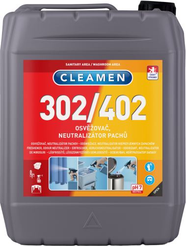 CLEAMEN 302/402 neutralizátor pachů sanitární 5l