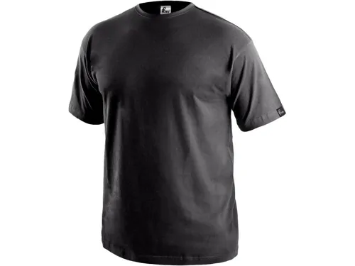 Tričko CXS DANIEL, krátký rukáv, černé_(1)