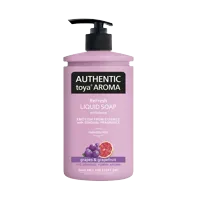 Authentic toya aroma tekuté mýdlo s dávkovačem 400ml Grapes&amp;Grapefruit