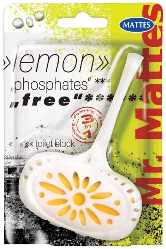 Mr. Mattes WC košíček 3in1 Citron 40g