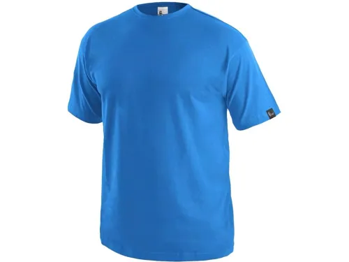 Tričko CXS DANIEL, krátký rukáv, azurově modré_(1)