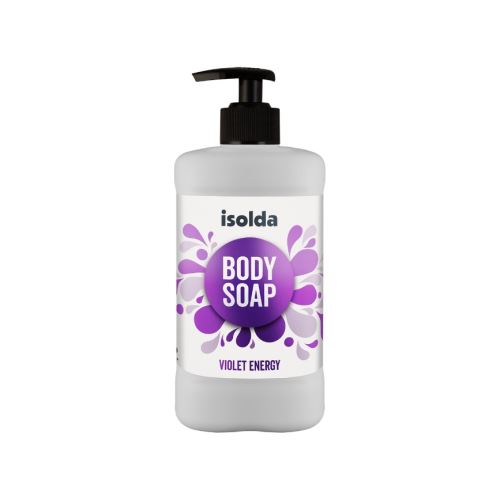ISOLDA Violet energy body soap 400ml, pěnové mýdlo