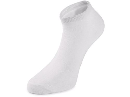 Ponožky NEVIS, nízké, bílé, vel. 39
