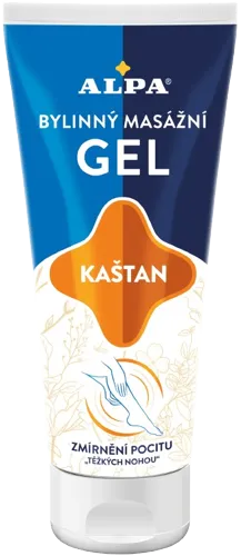 ALPA bylinný masážní gel Kaštan 100ml