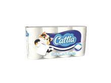 Cattia toaletní papír 3vrstvý, 15m, 8ks