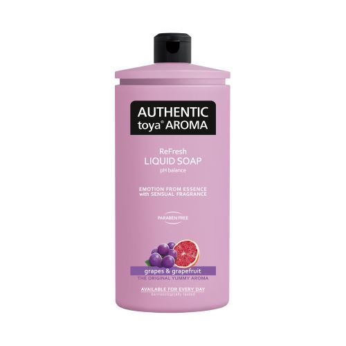 Authentic toya aroma tekuté mýdlo 600ml náplň Grapes&Grapefruit