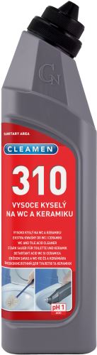 CLEAMEN 310 gelový čistič WC a keramiky 750ml