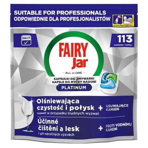 Jar Platinum 113ks kapsle do myčky