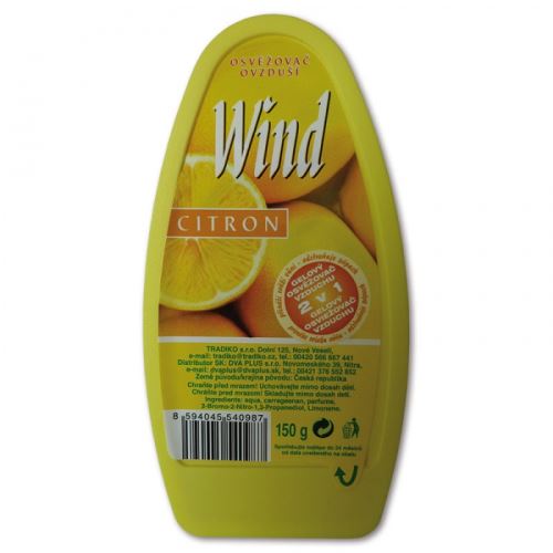 Wind vanička citron 150ml osvěžovač Hlubna