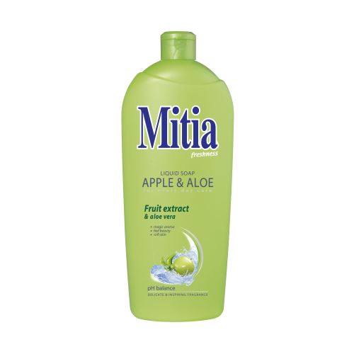 Mitia tekuté mýdlo 1l Apple&Aloe