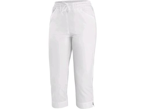 Dámské kalhoty CXS AMY, 3/4 délka bílé, vel. 36