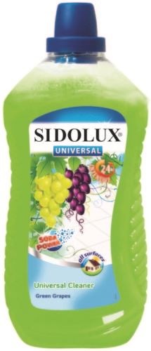 SIDOLUX UNIVERSAL soda power s vůní Green Grapes 1l