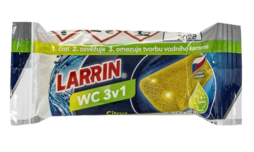 LARRIN WC Plus 3v1 závěs Citrus 40g náplň 