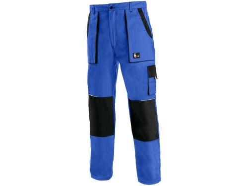Kalhoty do pasu CXS LUXY JOSEF, prodloužené, pánské, modro-černé, vel. 64-66