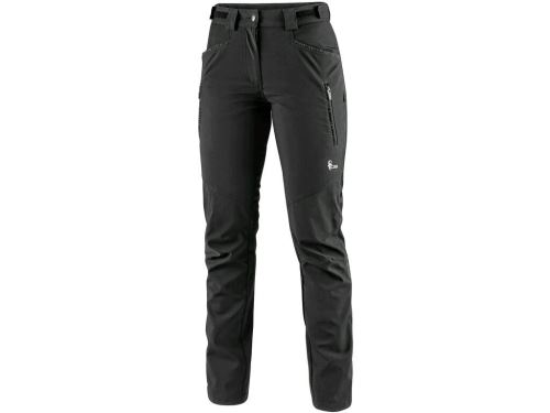Kalhoty CXS AKRON, dámské, softshell, černé, vel. 36