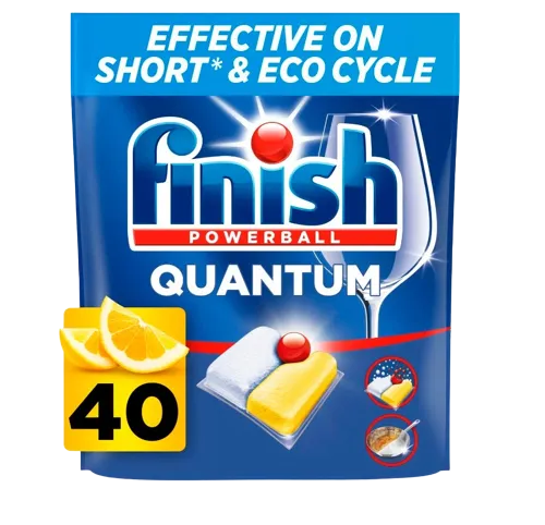 Finish Quantum tablety do myčky 40ks citron