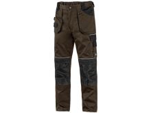 Kalhoty do pasu CXS ORION TEODOR, pánské, hnědo-černé