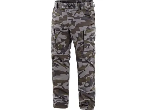 Kalhoty CXS CAMO, pánské, maskáčové, s odepínacími nohavicemi_(1)