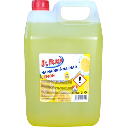 Dr. House přípravek na nádobí 5l Citron
