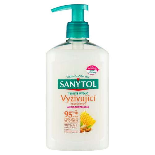 SANYTOL antibakteriální mýdlo vyživující 250ml