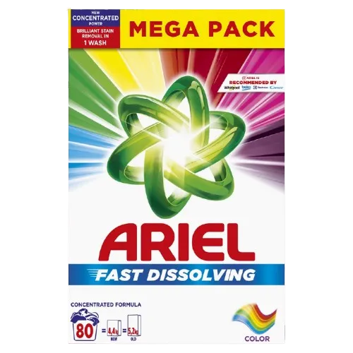 ARIEL prášek 80PD Color BOX K23