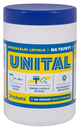 Unital 900g lepidlo na tapety Druchema